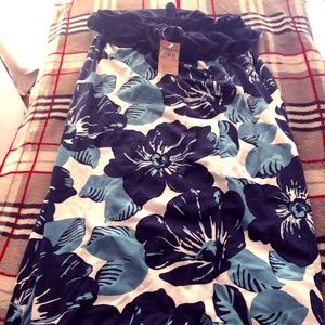 Hollister Strapless Beach Dress